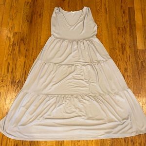 Tiered maxi dress